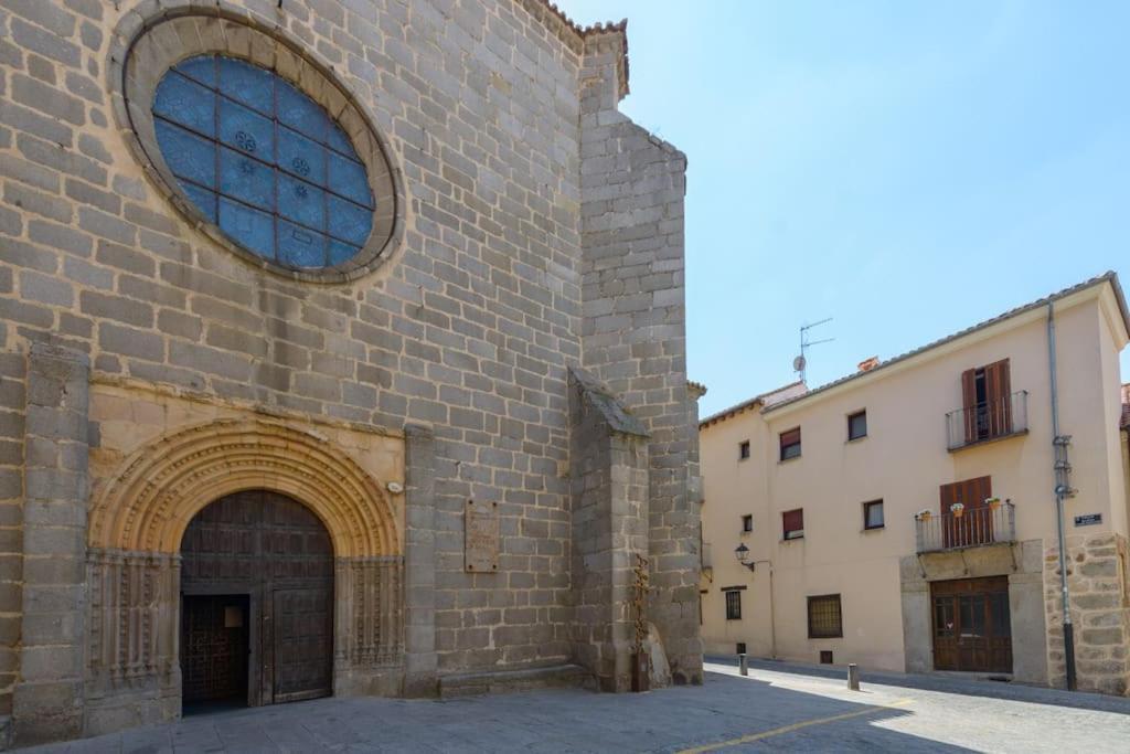 Apt - Plaza Mayor Of Avila - 1 Min Alcazar Extérieur photo